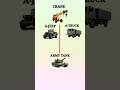 Crane vs Army Tank❓| | ab kon jitega #entertainment #viralshorts#youtubeshorts