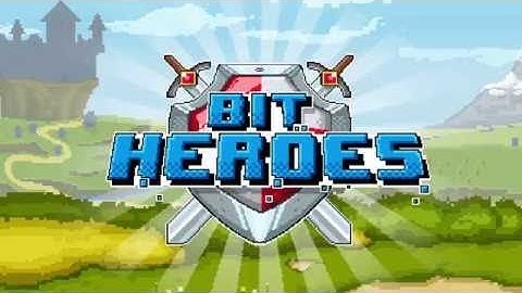 Bit Heroes Gameplay. GvG, PVP and Raid 1/2.