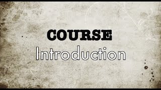 e-learning course introduction