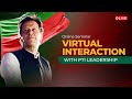  live  pakistan tehreekeinsafs online seminar  virtual interaction with pti leadership