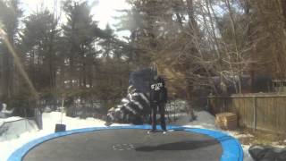 First Trampoline Use of 2013 (Tramp Edit 8)