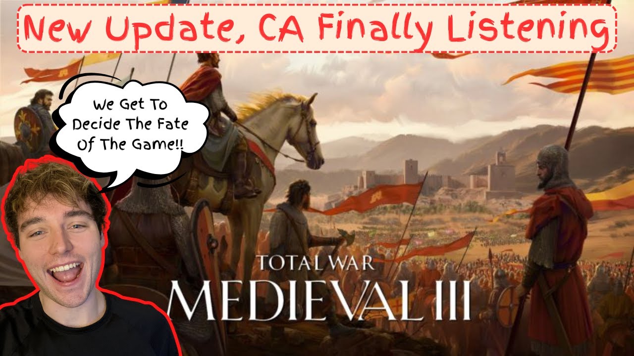 CA Finally Listening To FANS For Total War Medieval 3