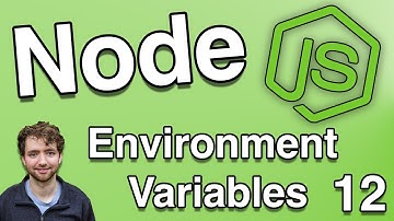 Environment Variables and dotenv - Node.js Tutorial 12