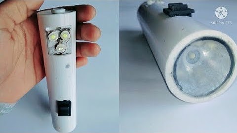 How to make 2 in 1 torch light with tp 4056 changing module l torch light kese banye