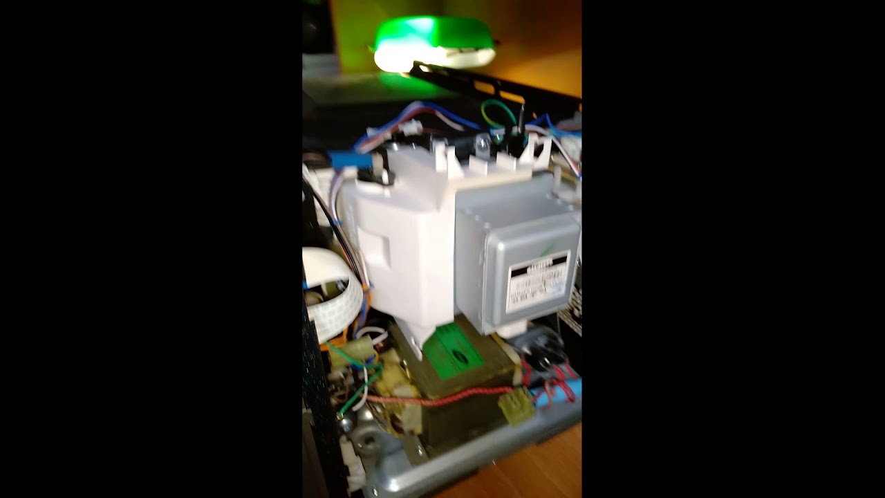 Диагностика и ремонт микроволновой печи - YouTube