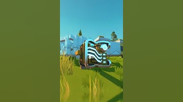 LionHeartBlue #Shorts: Scrap Mechanic: Physics "Spinning Cage Trap - ToteBot"