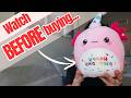 Review of SQEQE Axolotl Stuffed Animal Toy Happy Birthday Axolotl Plush Cute Pink Birthday Plushies