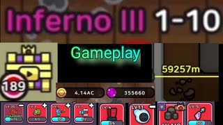 Inferno III Gameplay [WORLD RECORD] - Legend of Slime: Idle RPG screenshot 4