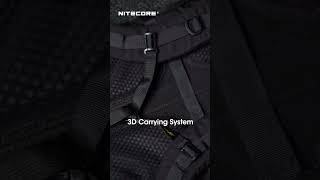 Nitecore Bp23 Pro 23L Mochila De Viagem 500D Tecido Durante A Noite