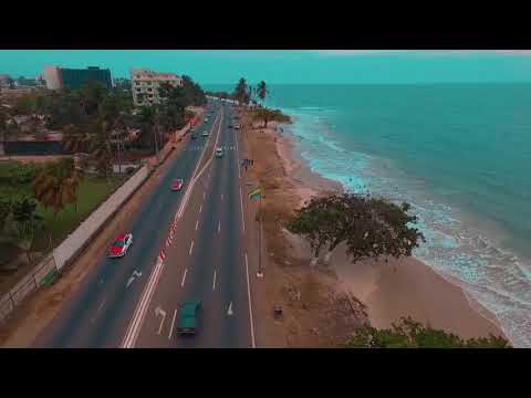 Estuaire Libreville Gabon by drone