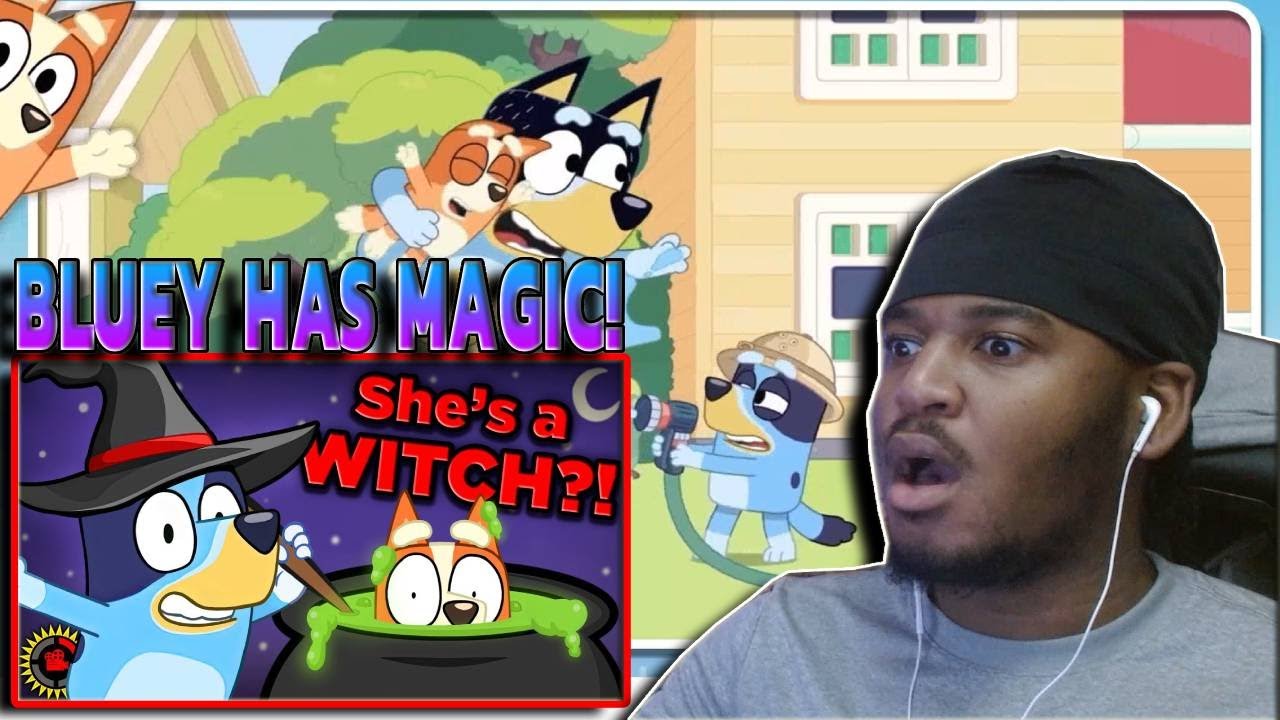 Film Theory: Bluey is a WITCH?! REACTION