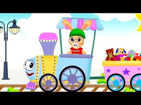 Школа Кролика Бобо Паровозик Мультики Для Малышей Super Toons Tv