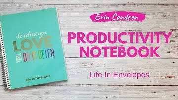 How I Use My Productivity Notebook