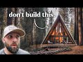 The truth about building an aframe cabin