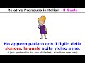 Uso e caratteristiche di 'il quale'