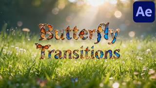 Butterfly Transitions for After Effects