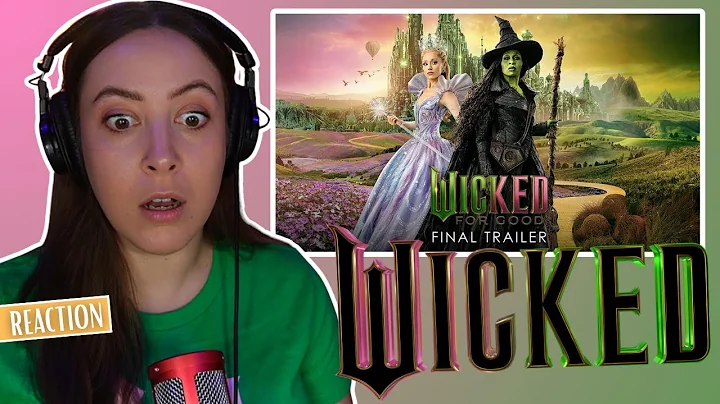 First Time Watching WICKED: FOR GOOD Official Trailer (Reaction) | Jennifer Glatzhofer