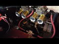 Jensen healey running 220 twin weber dcoe