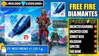 NUEVO MOD MENU APK FREE FIRE v1.123.1 💎 DIAMANTES ILIMITADOS en FREE FIRE ✅ NUEVA ACTUALIZACION