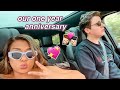 our one year anniversary!!!!