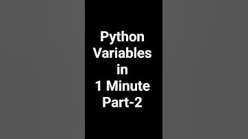 Python in 1 Minute | Variables Part 2: Floats, Boolean & User Input