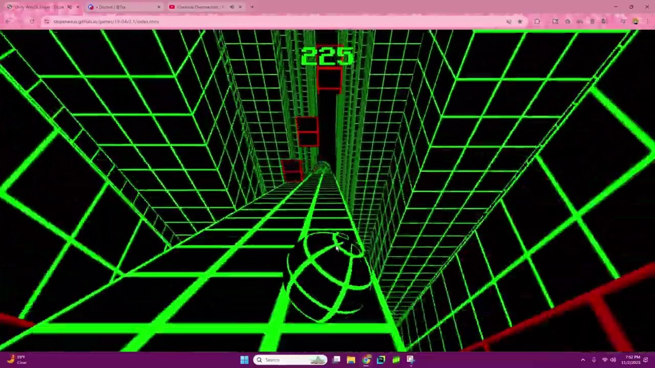 Slope Highscore - 502 points (Top 3)