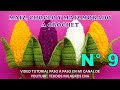 MAIZ, CHOCLO Y MAIZ MORADO TEJIDO A CROCHET para adorno de cocinas  paso a paso