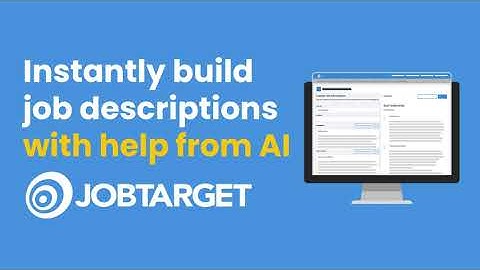 JobTarget Job Description Builder