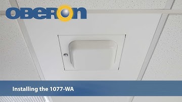 Oberon Installation Videos - Model 1077-WA Locking Access Point Enclosure