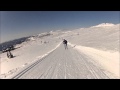 GoPro Hero HD cross country skiing at Norefjell, Norway
