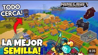 🔥La MEJOR SEMILLA de MINECRAFT 26.11 BEDROCK para HARCORE!