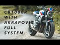 Honda CB1000R With Akrapovic Full System Exhaust Sound