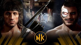 Mortal Kombat 11   Rambo Vs Kano (Very Hard) by Samuel Ramogo 4,001 views 10 days ago 4 minutes, 29 seconds