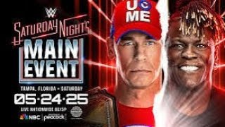 FULL MATCH : John Cena vs. R-Truth: Saturday Night’s Main Event, May 24, 2025