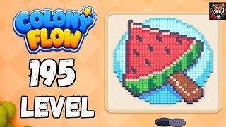 Colony flow Level 195 Walkthrough Solution