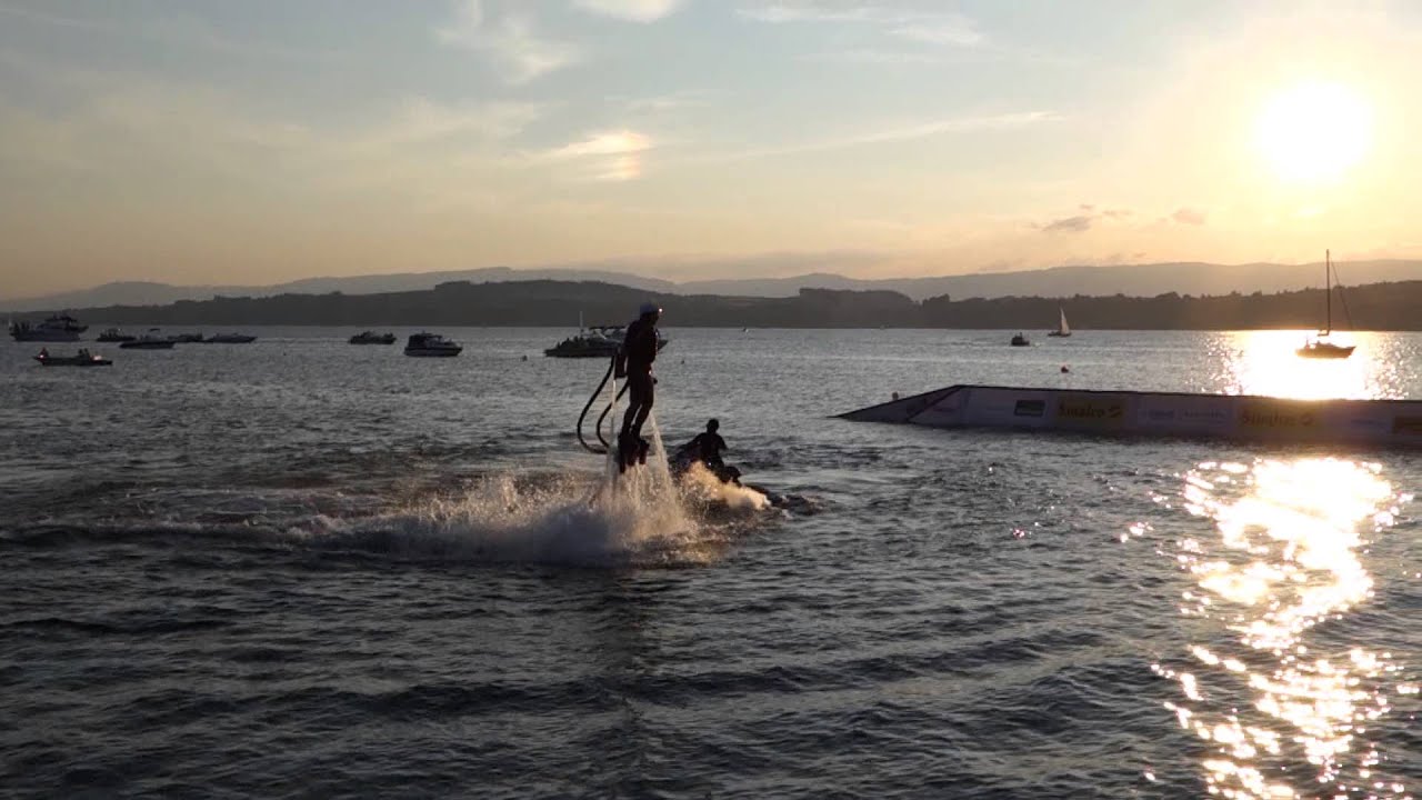 Wake&Jam 2013 Murten Flyboard Show