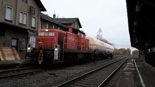 294 634 Mit Übergabe Aus Hartmannsdorf Im Alten Wittgensdorf Oberer Bahnhof 15.11.2017