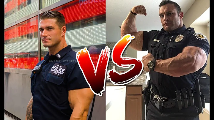 Best Police Man Training - Michael Counihan VS  Ma...