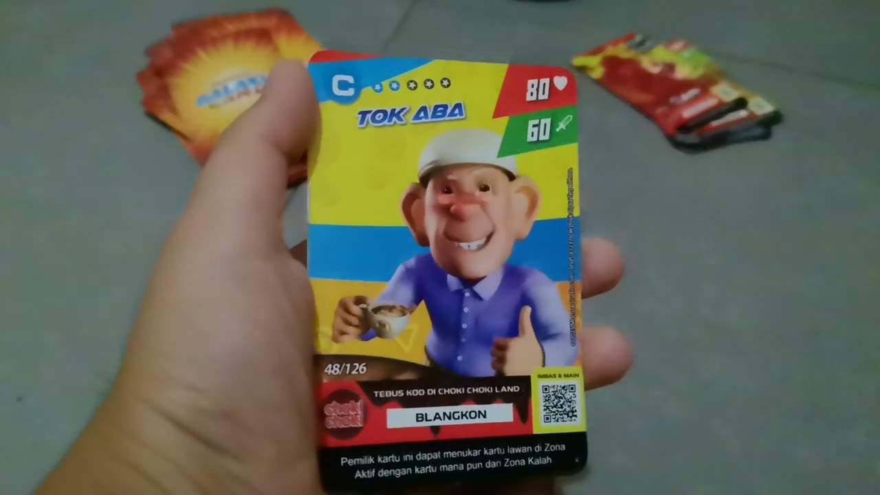 KARTU BOBOIBOY galaxy