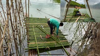🏝️ Build a Floating House from Bamboo Like a Boat – Water Survival Guide