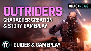 Outriders Character Creation & Story Gameplay