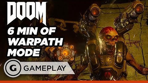 6 Minutes of Warpath Mode - DOOM Gameplay
