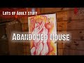 Abandoned house  with lots of adult stuff urbex