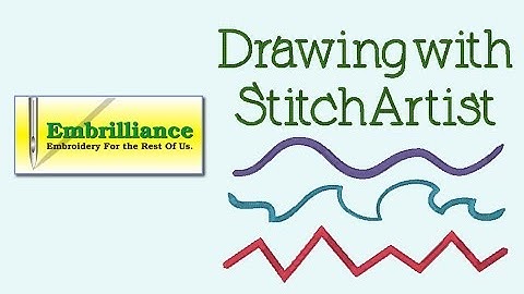Drawing with points in Embrilliance StitchArtist