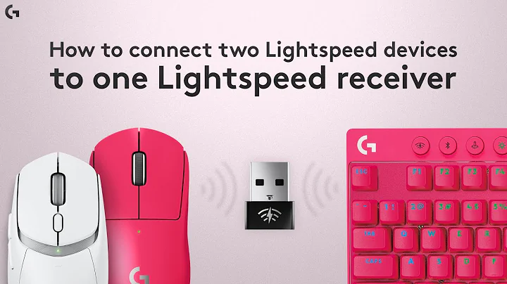 How to connect two LIGHTSPEED devices to one LIGHTSPEED receiver