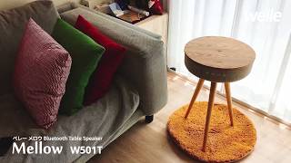 音楽のあるライフスタイル welle Mellow (ベレ―メロウ) WT-W501T 新登場！