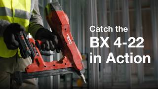 Hilti BX 4-22 Concrete Nailer | Powerful Cordless Fastening on Concrete