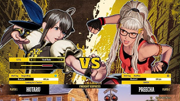 FATAL FURY: City of the Wolves OPEN β TEST Hotaru vs. Preecha