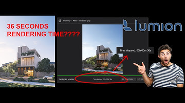 LUMION 2024 (36 SECOND RENDERING TIME???????) EXTERIOR RENDERING TUTORIAL #lumion  #lumiontutorials