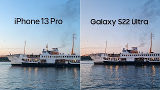 Galaxy S22 Ultra vs iPhone 13 Pro - Which Camera is Better for video?